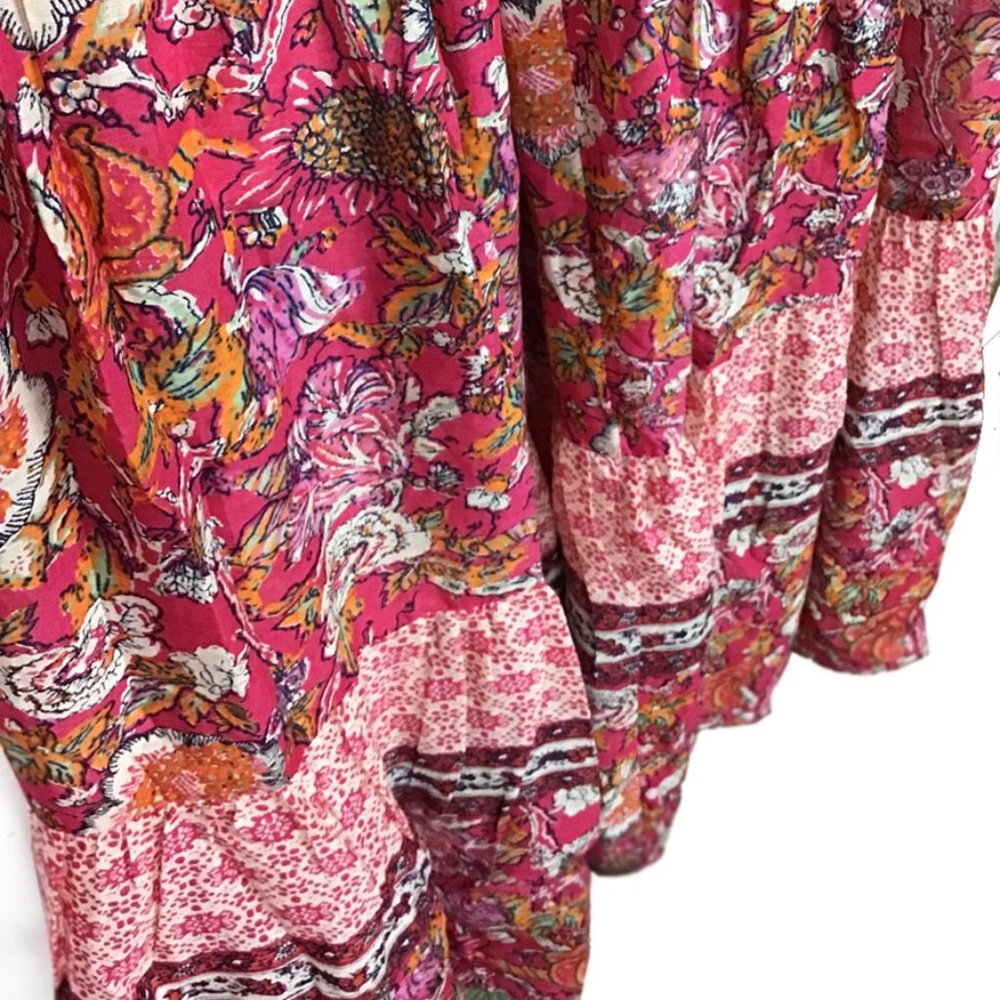 Free People Meadow Combo Real Love Print Maxi Dress - Picture 7 of 13